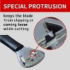 Heavy Duty Stainless Steel Bottle Opener, 5.9" Black Plastic Handle for Right-handed, Seki Japan - 3 of 4