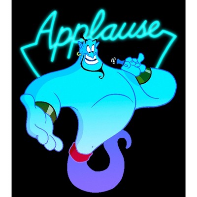 Boy's Aladdin Genie Applause Sign T-shirt : Target