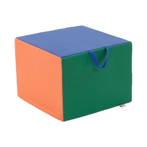 ECR4Kids SoftZone Adult Cozy Cube, Flexible Seating - 1 of 4