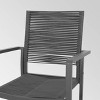 Cape Coral 2pk Aluminum Dining Chair with Rope Seat - Christopher Knight Home - 3 of 4