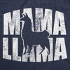 Womens Funny T Shirts Mama Llama Cute Mothers Day Gift Tee For Moms - Crazy Dog Women's T Shirt - 2 of 4