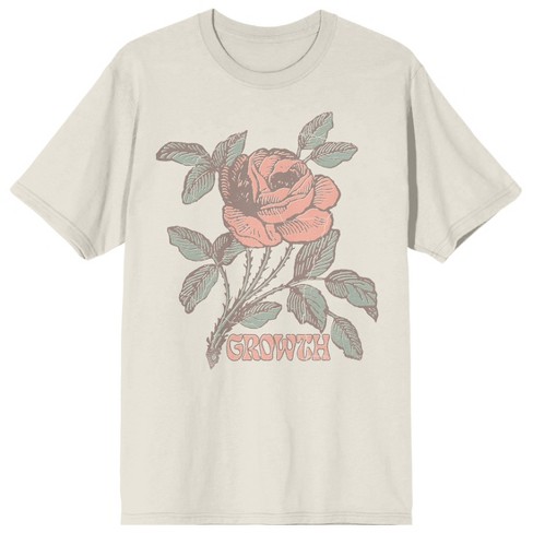 Women's Botanical Tshirt Plant Graphic Wild Flower Shirt Vintage Floral  Clothing Tee