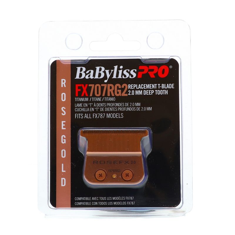 BaBylissPRO Deep Tooth Rose Gold Replacement Blade, 1 of 7