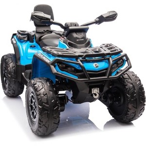 Kids ATV, 24V Licensed BRP Electric ATV 4 Wheeler for Kids, Ride On Toy Car, 4WD Battery Powered Ride On Car with 2 Seater - 1 of 4