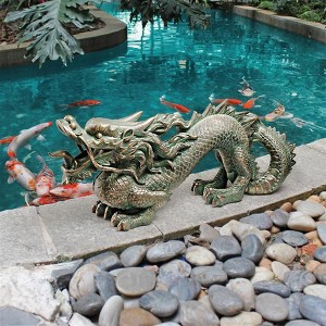 Design Toscano Dragon of the Great Wall Statue: Medium - 1 of 4