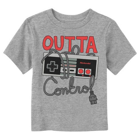 Toddler's Nintendo Outta Control NES Controller T-Shirt - image 1 of 3