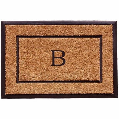 Calloway Mills 101632436B The General Monogram Doormat, 24" x 36", Letter B