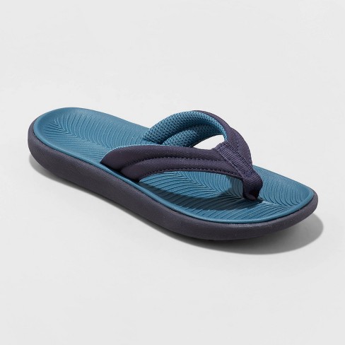 Boys' Sterling Slip-on Thong Sandals - All In Motion™ Blue 6 : Target