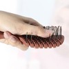 Unique Bargains Leaf Style Hollow Hair Brush 1 Pc - 4 of 4