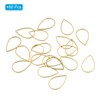 Unique Bargains Copper DIY Jewelry Making Wide Usage Easy to Use Beading Hoop Earrings 60Pcs - 3 of 4