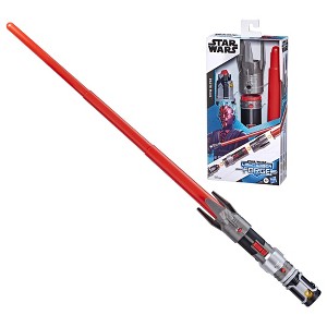 STAR WARS Lightsaber Forge Darth Maul Extendable Red Lightsaber, Customizable Roleplay Toy, Toy for Kids Ages 4 and Up - 1 of 4