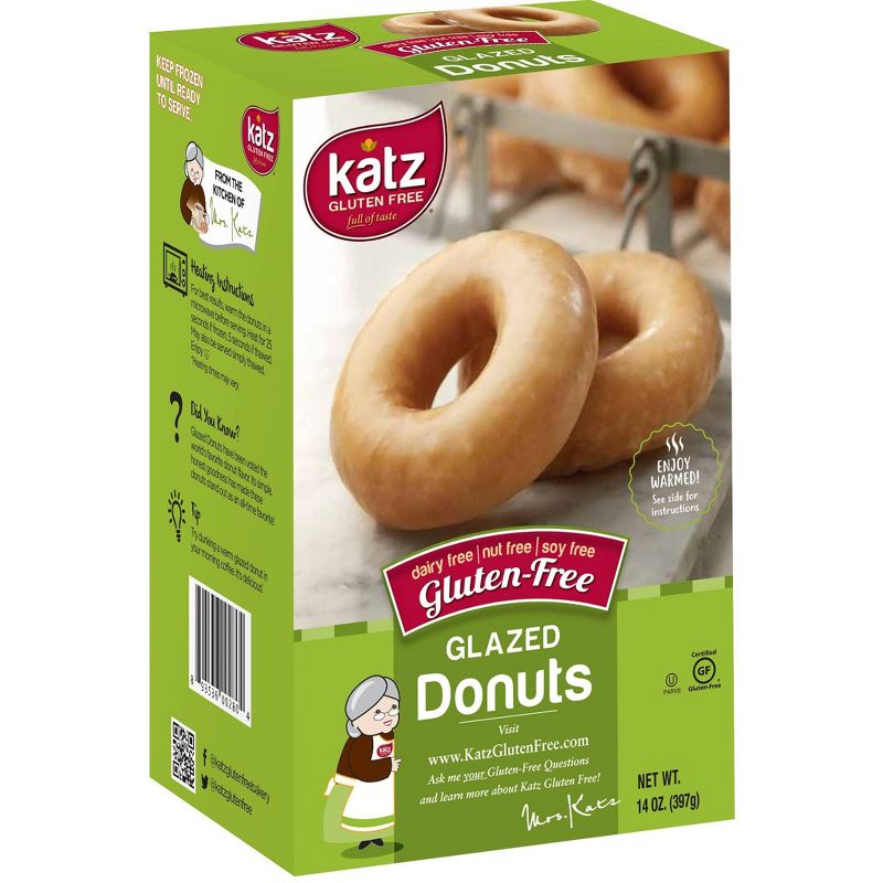 Katz Frozen Gluten Free Glazed Donuts - 14oz, 1 of 6