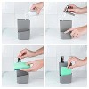 OU 22oz Soap Dispenser with Sponge Holder, Kitchen Soap Pump, Sink Sponge Holder Organizer with Drainage, Compatible with Gel & Dish Soaps - 4 of 4
