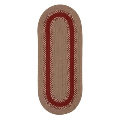 Colonial Mills Corsair Banded Runner - Mocha 30"x84"