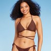 Women's Triangle Wrap Bikini Top - Wild Fable™ - image 4 of 4