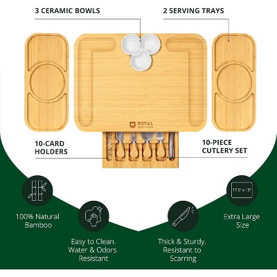 Royal Craft Wood Cheese Board - Thumbnail 5