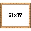 PosterPalooza | 21x17 Modern Bamboo Picture Frame, UV Acrylic, 5 Finishes - 2 of 4