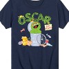 Boys' - Sesame Street - Oscar Short Sleeve Graphic T-Shirt - 2 of 4