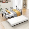 Metal Daybed Frame Multifunctional Mattress Foundation - 4 of 4