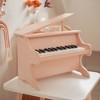 Label Label: Wooden Piano -Pink -Musical Instrument Toy, Dragonfly & Nature,3+ - 2 of 4