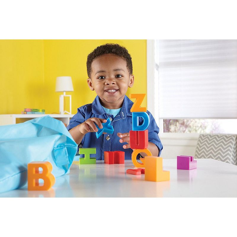 Learning Resources Letter Blocks, Fine Motor Toy, 36 Pieces, Ages 18 mos+, 5 of 8
