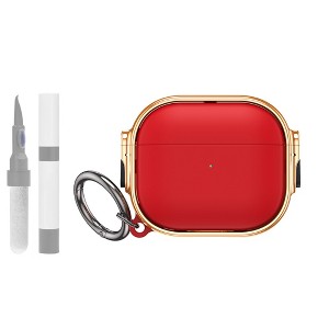 HTUTWOO AirPods Pro 3 Headphone Protective Case, Soft Silicone Cover with Keychain and Cleaner Kit for Women Men - 1 of 4