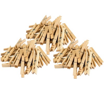 Teacher Created Resources 2.87" Clothespins Natural 50 Per Pack 3 Packs TCR20932-3