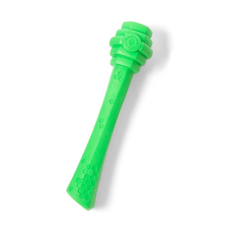 Project Hive Pet Company Tropical Coconut Fetch Stick Interactive Dog Toy - Green, 1 of 9