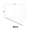Staples 3" x 5" Blank White Index Cards 500/Pack (51010) 233593 - 4 of 4