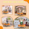 Belatt 28" Toddler Trampoline, Ages 1+, with Handles | Indoor/Outdoor Safe and Fun Orange - 4 of 4