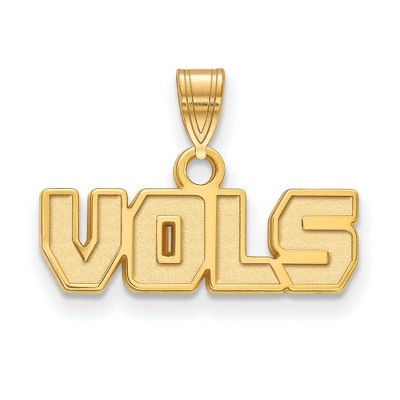 Black Bow Jewelry 14k Yellow Gold Tennessee Volunteers NCAA Small Pendant