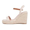 New York & Company Women's Unita Platform Espadrille Wedge Sandal - 3 of 4