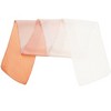 INSPIRE CHIC Women's Solid Contrast Color Pleated Long Satin Neck Scarves 49.2"x4.3" 1 Pc - 4 of 4