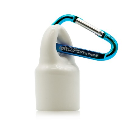 JAWS SpitClip Carabiner 1 oz. Bottle Retainer - Aqua
