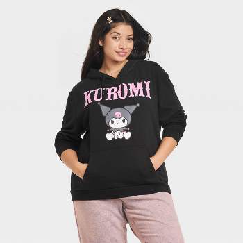 Sanrio Kuromi Anime Hearts & Skulls Unisex Black Graphic Tee Shirt-m :  Target