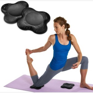 Yoga Knee Pads Set of 2, Knee and Elbow Cushions for Meditation, Fitness, Kneeling, Floor Workouts for Men & Women - 1 of 4