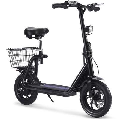 Mototec Metro 36v 500w Lithium Electric Scooter Black : Target