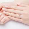 Pompeii3 1/4ct Diamond Guard Ring Enhancer Wedding Band 14K Rose Gold - 4 of 4