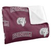 Fordham University Logo Pattern Silky Touch Blanket White 50x60 - 3 of 4