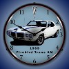 Collectable Sign & Clock | 1969 Firebird Trans Am LED Wall Clock Retro/Vintage, Lighted - 2 of 4