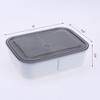 REGALWOVEN Leakproof Plastic Meal Prep Airtight Food Storage Containers 5 Packs 8"x 5.9"x 2.6" - 2 of 4