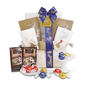 Alder Creek Gift Baskets Classic Lindt Chocolate Sampler Gift Basket - 1 of 3
