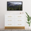 Wooden Dresser for Bedroom, Dressers & Chest of Drawers with 3 Drawer, Wood nightstand for Storage and Organization - 3 of 4
