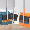 Racxily 3-Piece Broom Set, Suitable for Cleaning Carpets and Floors, Applicable to Offices, Kitchens and Homes, with Deep Cleaning Squeegee - 2 of 4