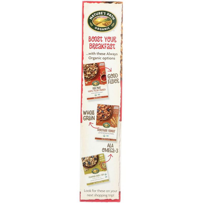 Nature's Path Organic Flax Plus Red Berry Crunch Cereal - Case of 12/10.6 oz, 4 of 8