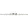 Black Bow Jewelry 1.8mm, Sterling Silver D/C Twisted Solid Serpentine Necklace - 4 of 4