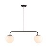 Conyer 2 Light 18" Pendant - PND4166 - Black - Safavieh - 2 of 4