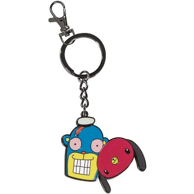 The Umbrella Academy Hazel and Cha Cha 2.5 Inch Enamel Keychain
