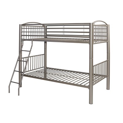 Twin Over Twin Aiden Bunk Bed Black - Powell Company