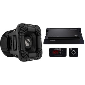 Kicker 49L7X101 - SoloX L7X 10-Inch & WXA3600.1 Warhorse Mono Amplifier - 1 of 4